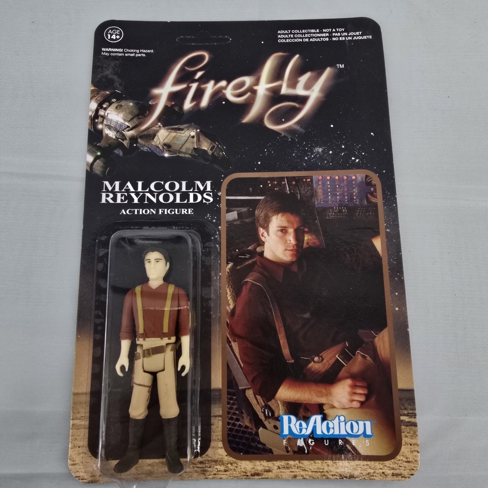 Firefly MALCOLM REYNOLDS Action Figure 3.75" 2014 Reaction Figures Funko Super7‎